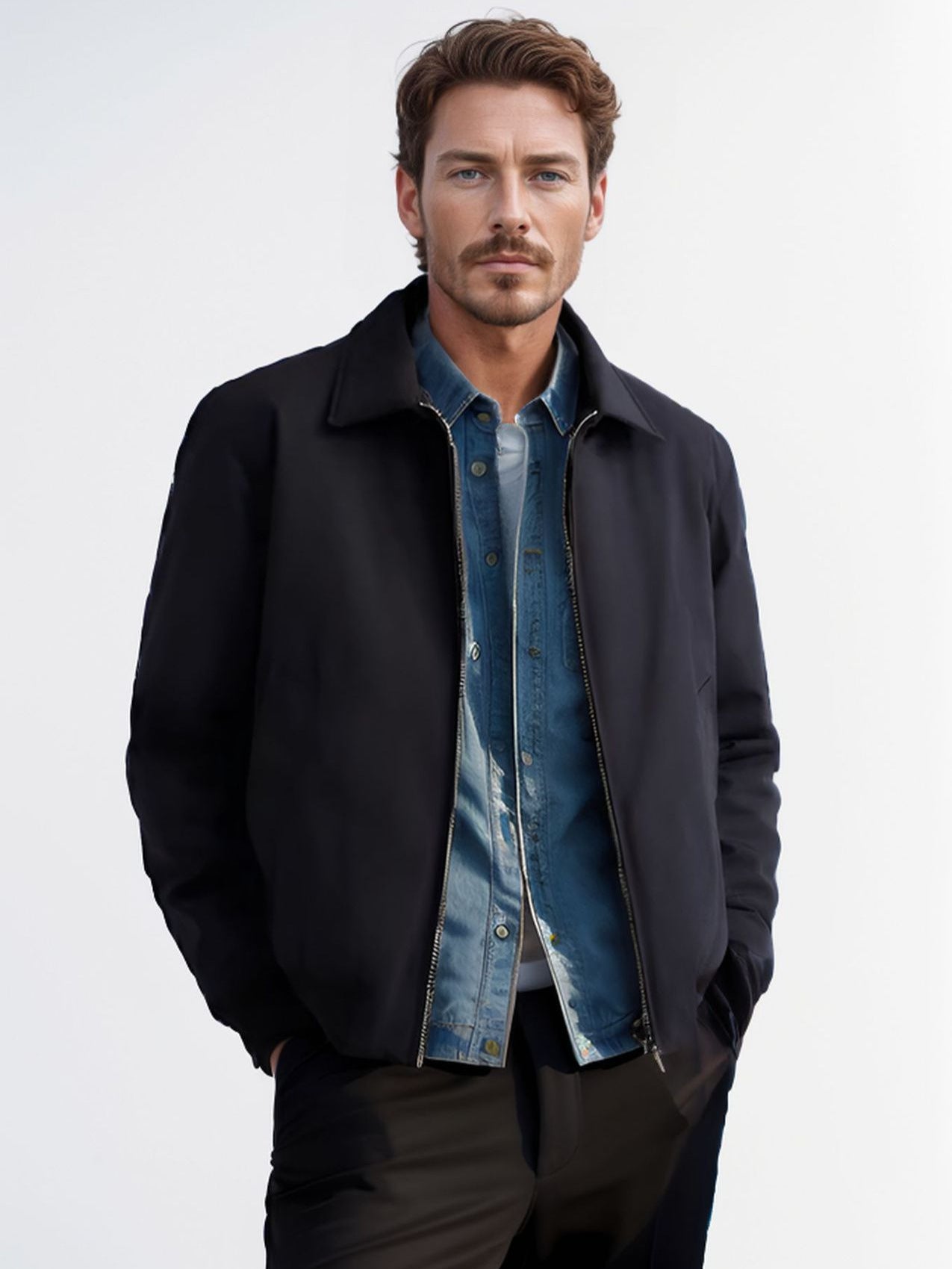 The Zip Lapel Jacket