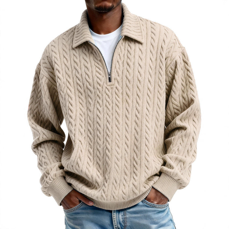 The Quarter-Zip Essential