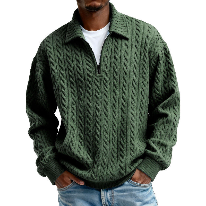 The Quarter-Zip Essential