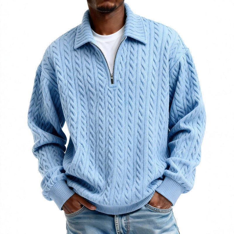 The Quarter-Zip Essential