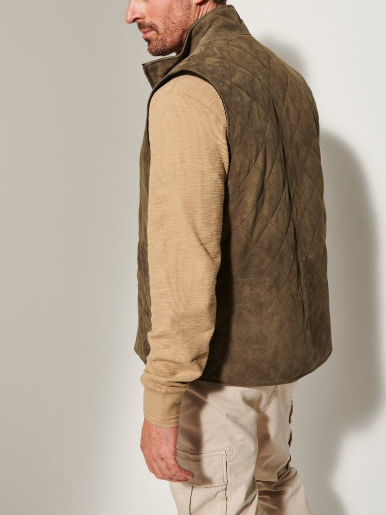 The Reversible Suede Vest
