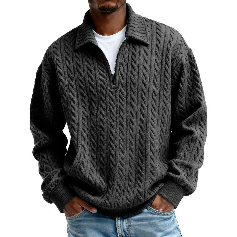 The Quarter-Zip Essential