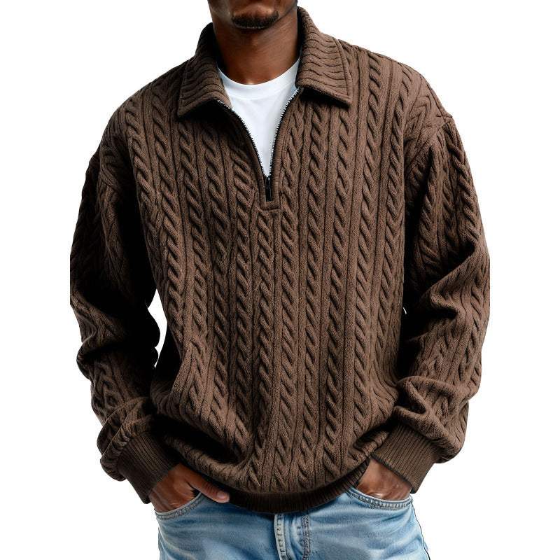 The Quarter-Zip Essential